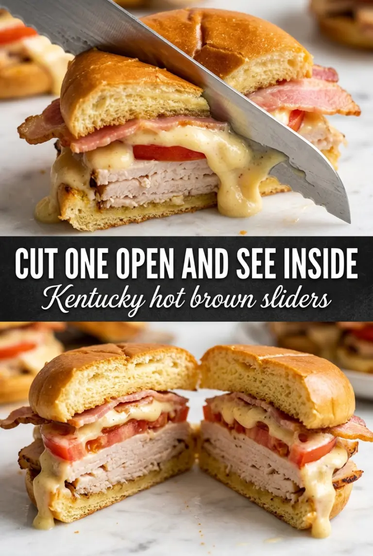 Kentucky Hot Brown Sliders