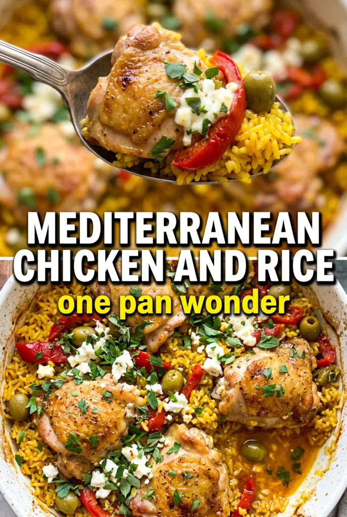 Mediterranean Chicken and Rice