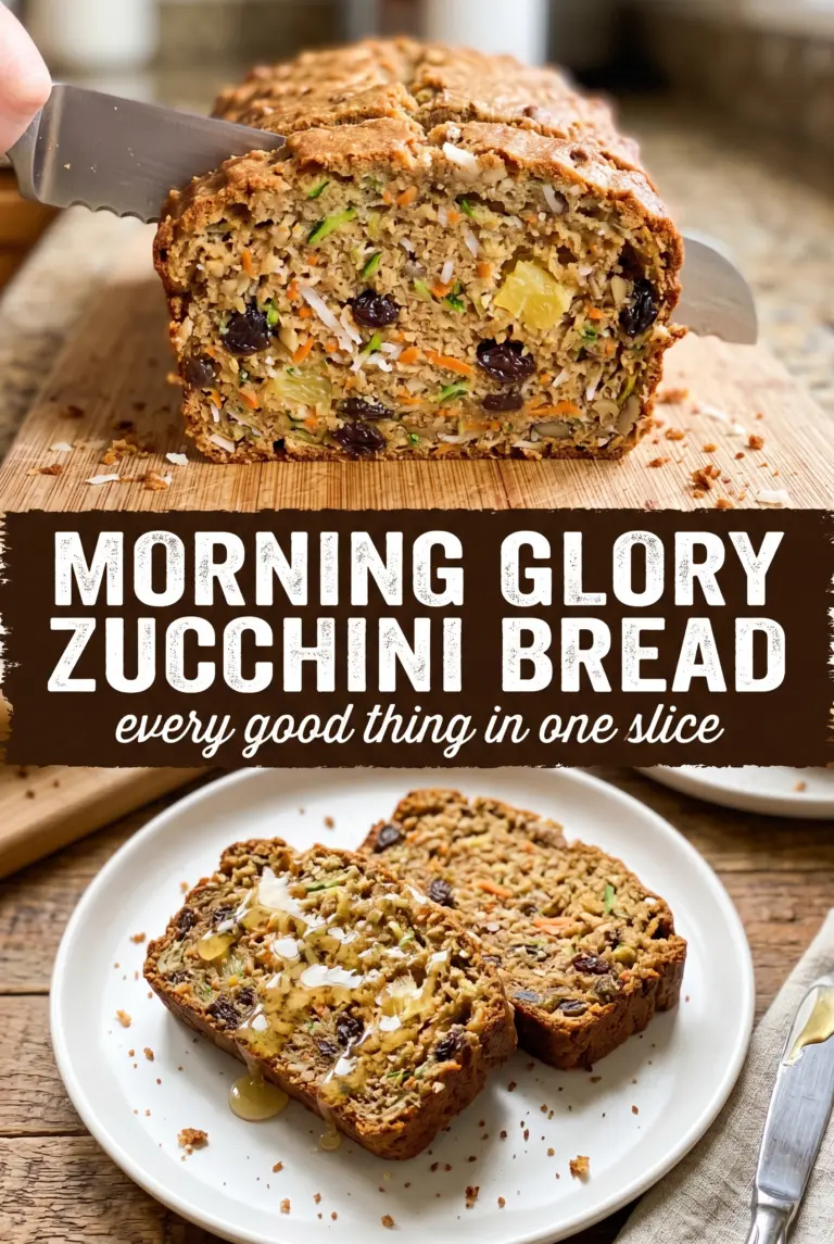 Morning Glory Zucchini Bread