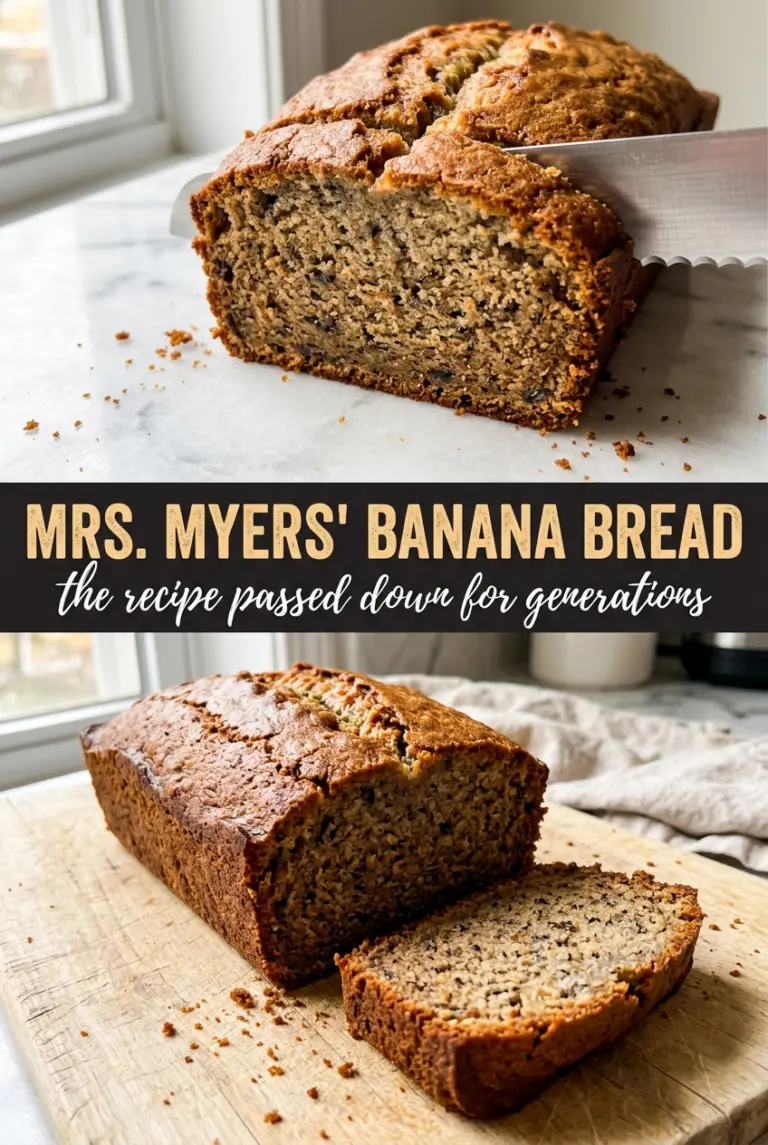 Mrs. Myers’ Banana Bread