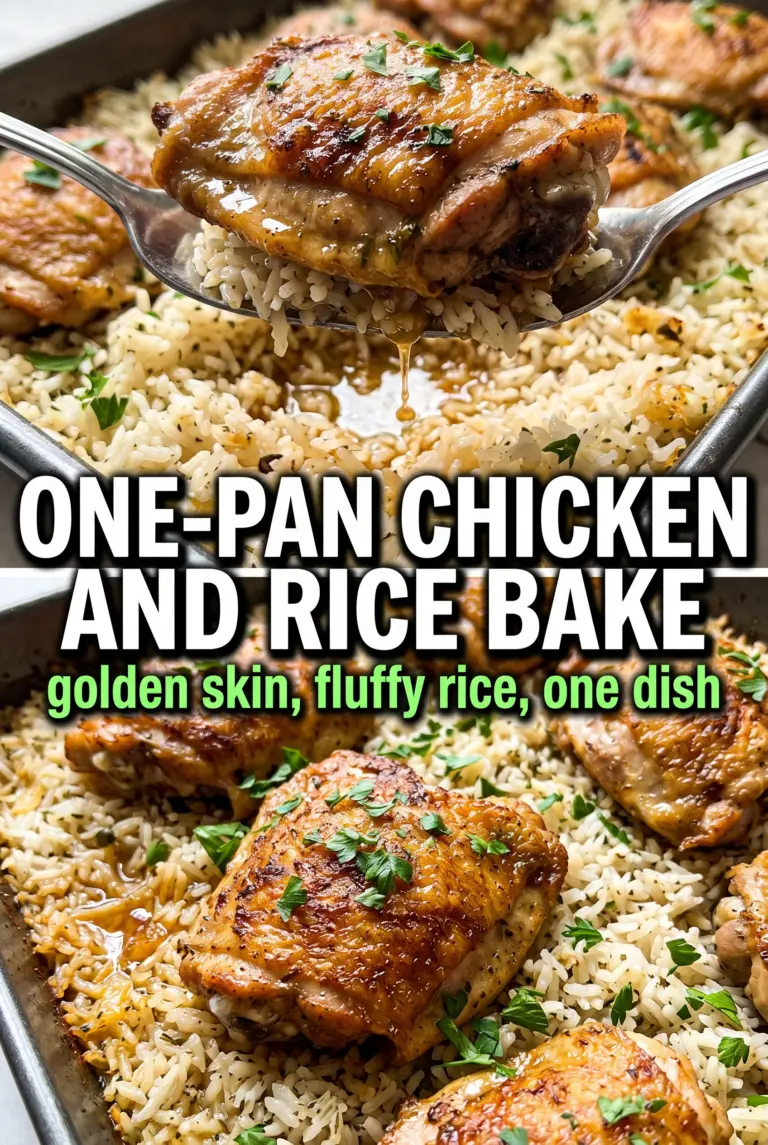 One-Pan Chicken and Rice Bake