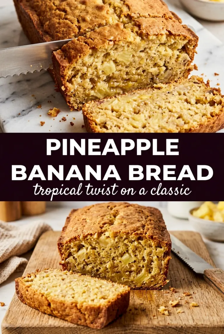 Pineapple Banana Bread