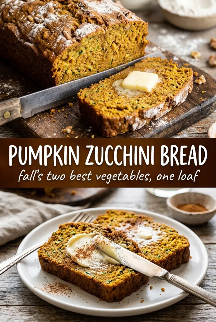 Pumpkin Zucchini Bread