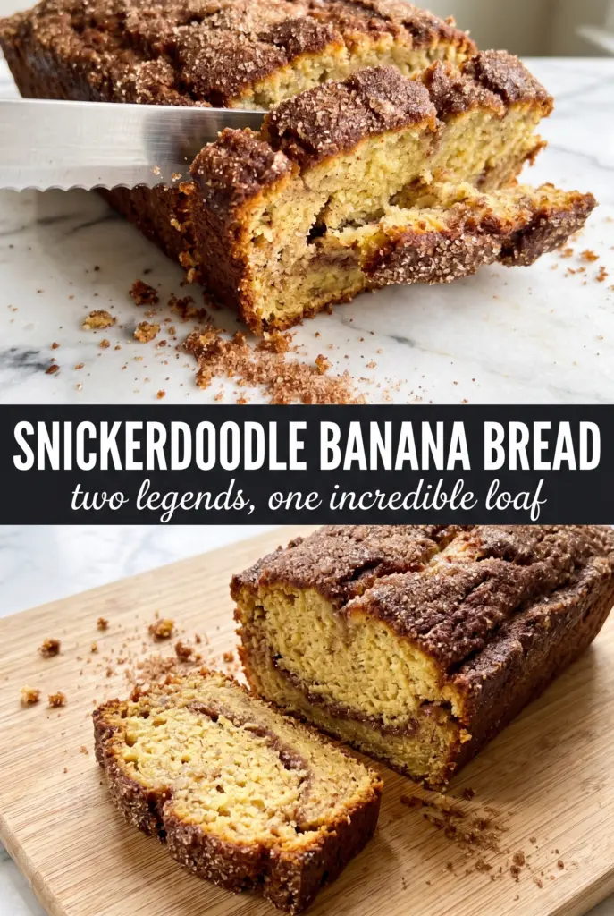 Snickerdoodle Banana Bread
