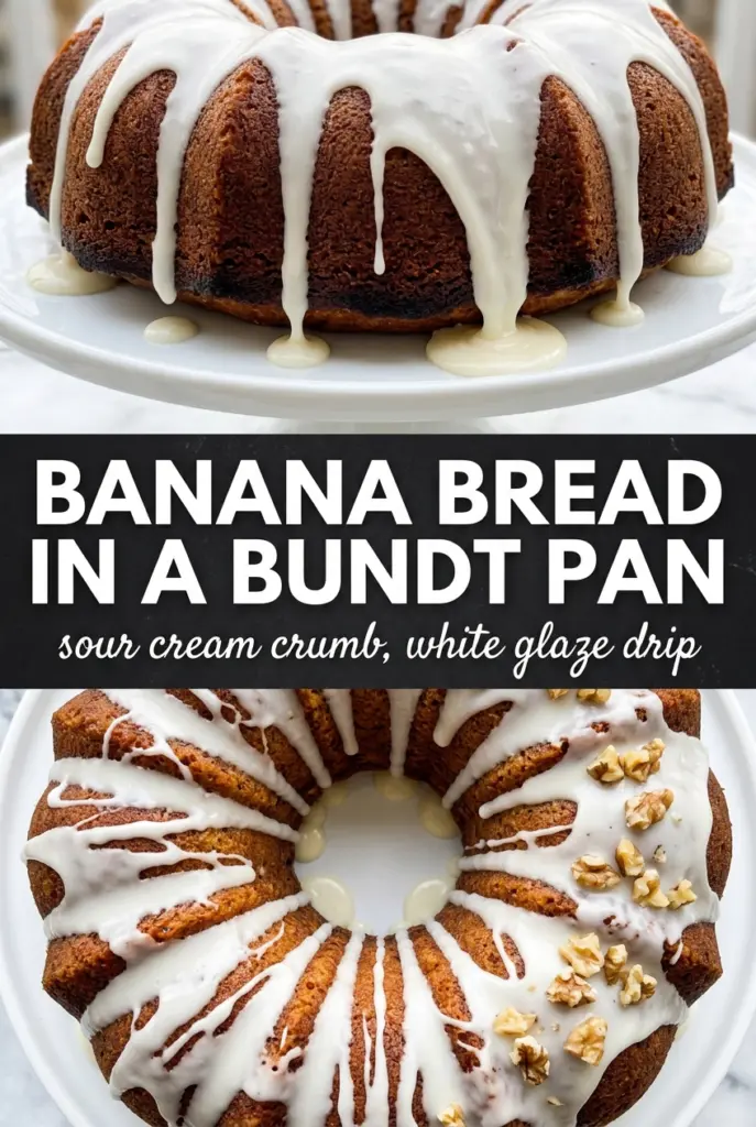 Sour Cream Banana Bread Bundt Pan