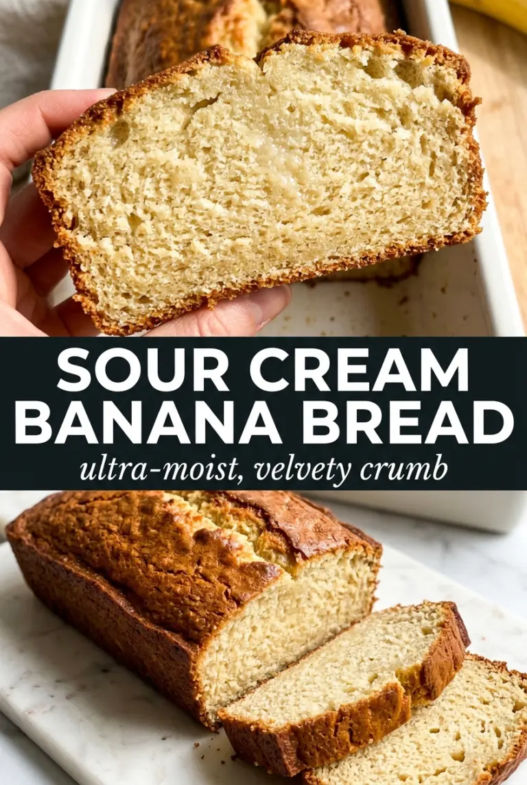Sour Cream Banana Bread