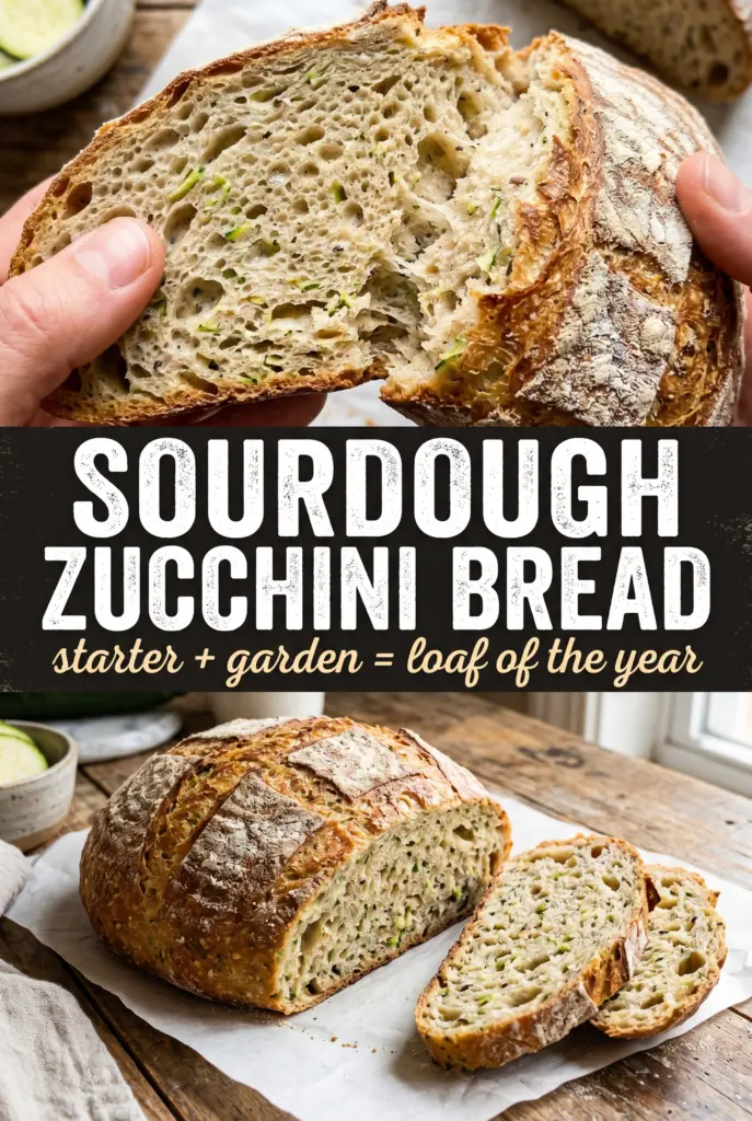 Sourdough Zucchini Bread