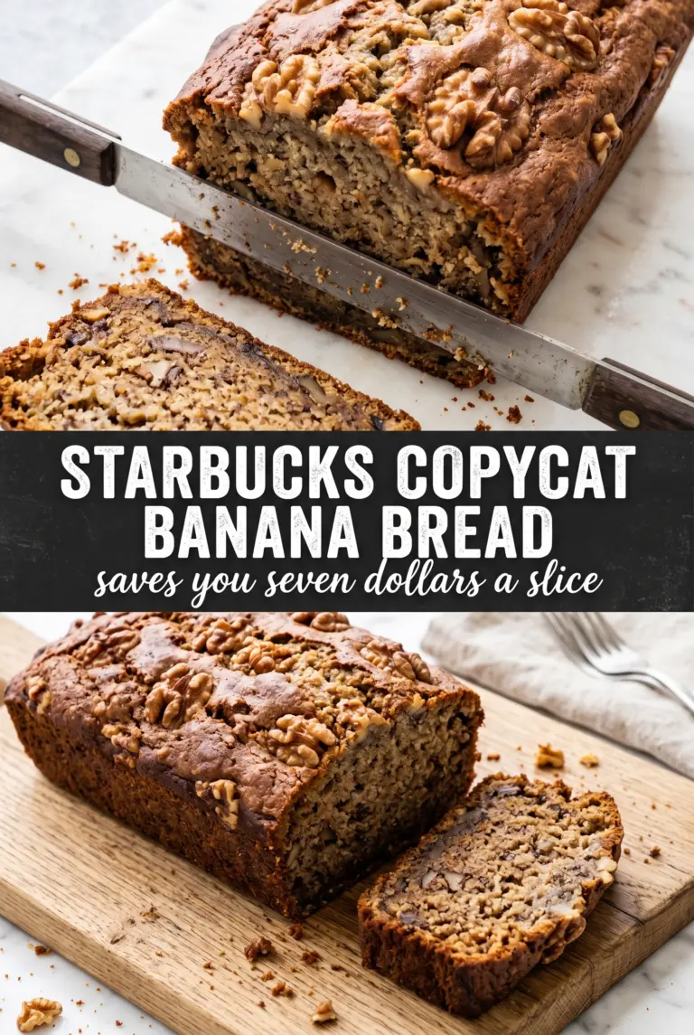 Starbucks Copycat Banana Bread