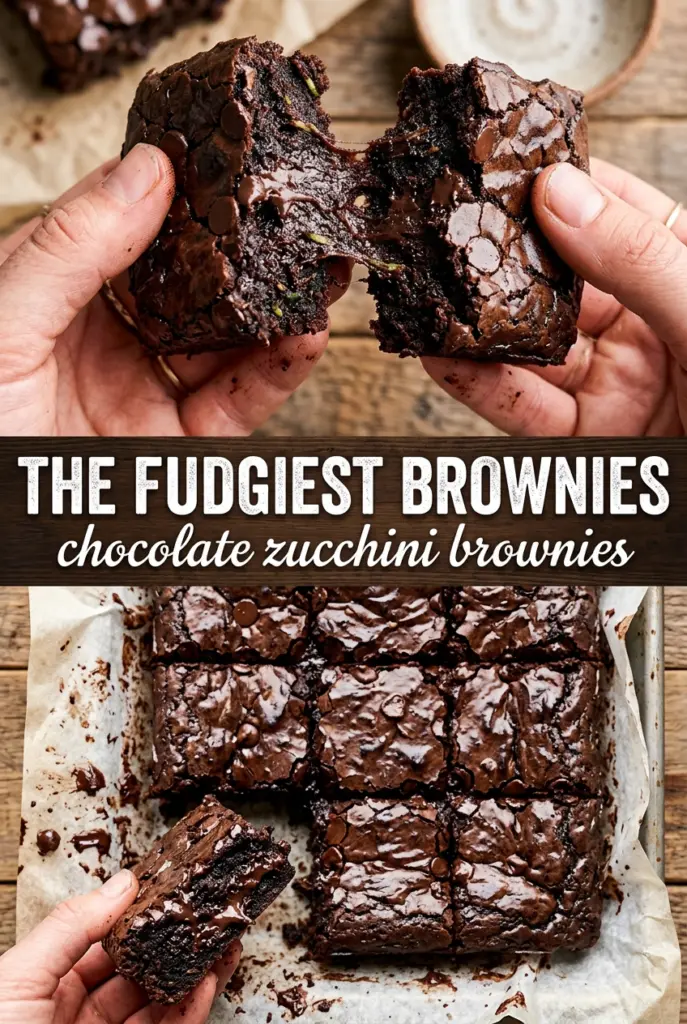 Chocolate Zucchini Brownies
