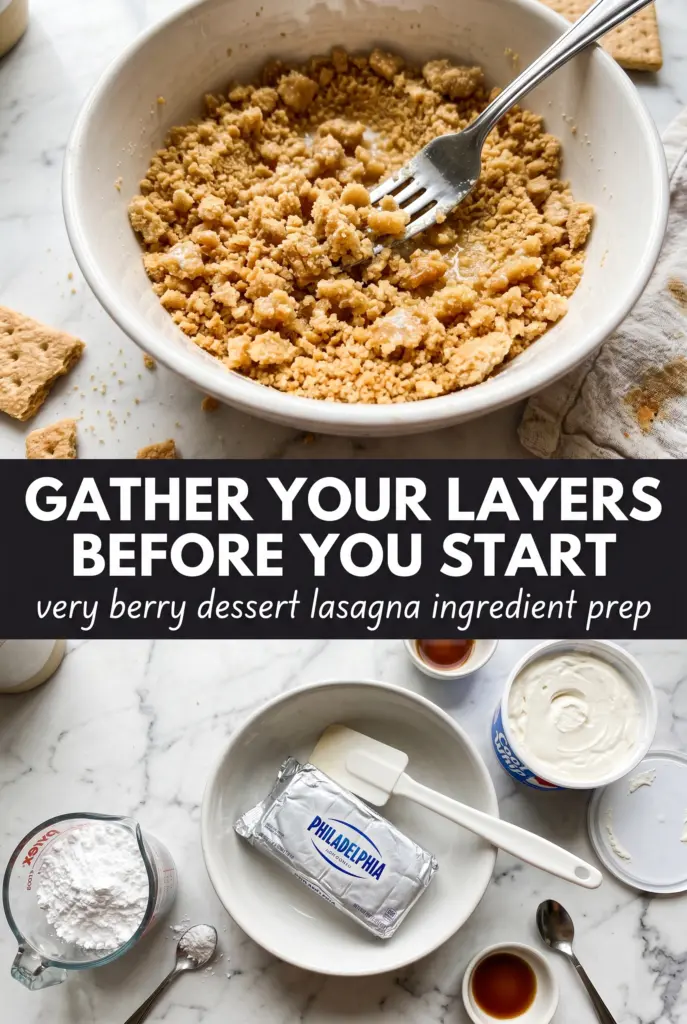 Very Berry Dessert Lasagna