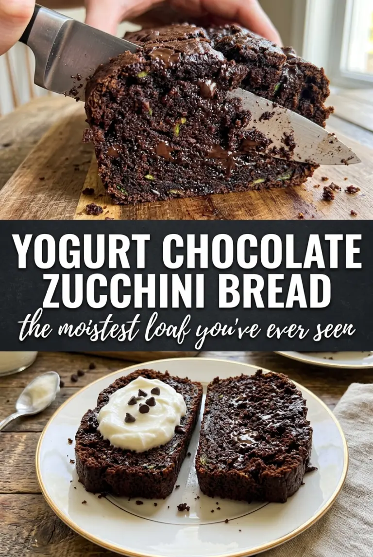 Yogurt Chocolate Zucchini Bread