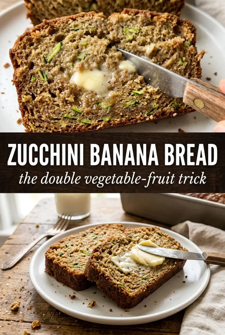 Zucchini Banana Bread