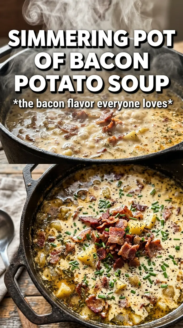 Bacon Potato Soup creamy hearty