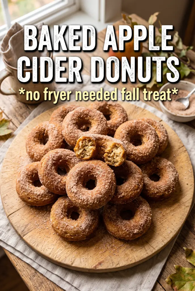 Baked Apple Cider Donuts