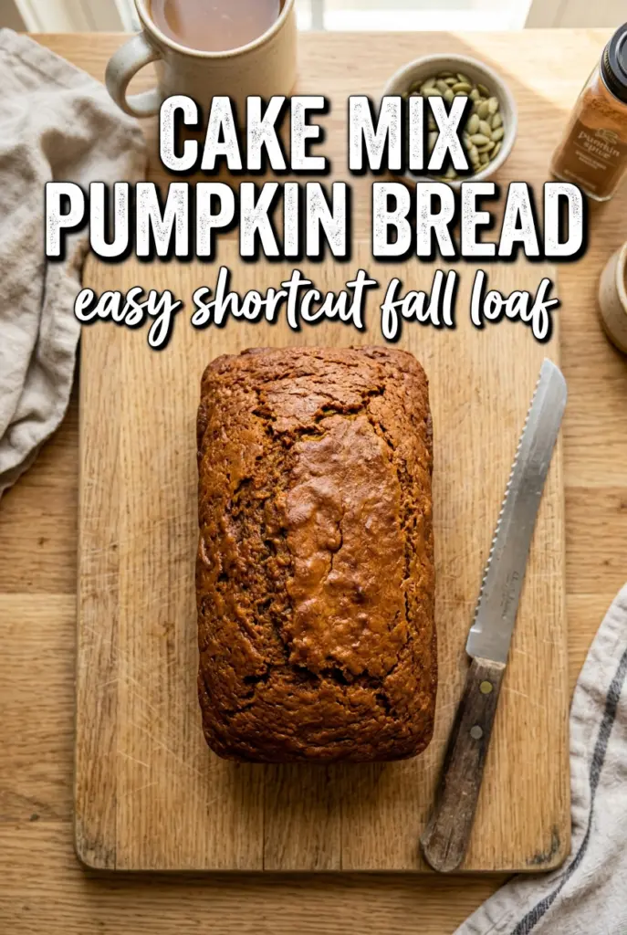 Cake Mix Pumpkin Bread