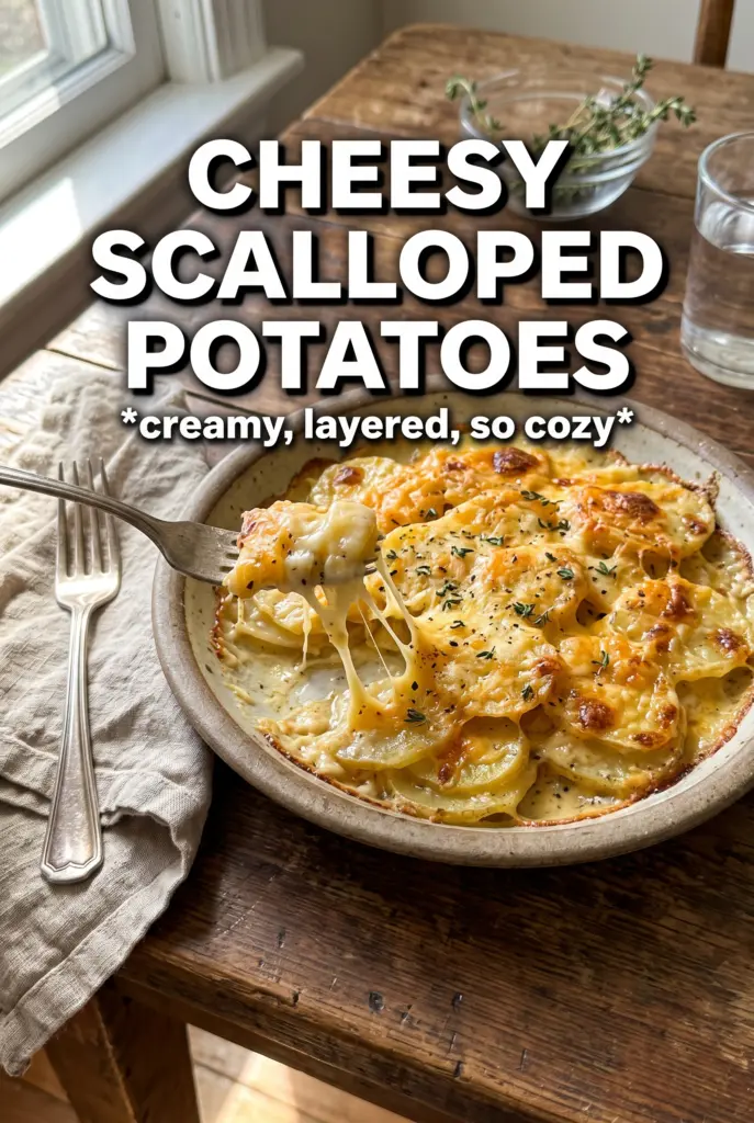 Cheesy Scalloped Potatoes