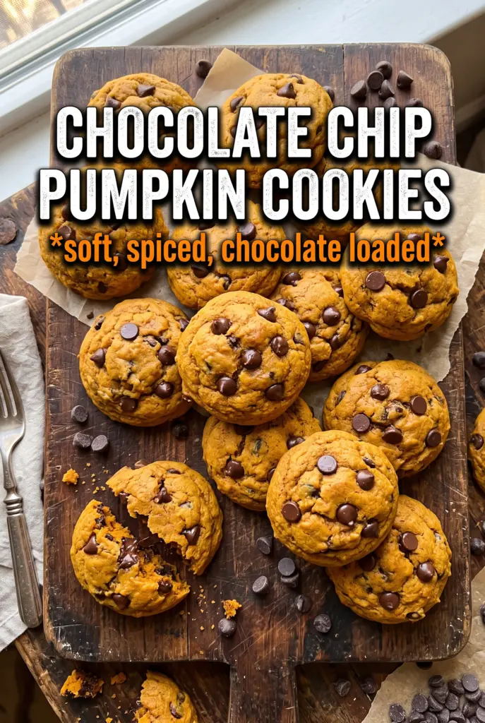 Chocolate Chip Pumpkin Cookies