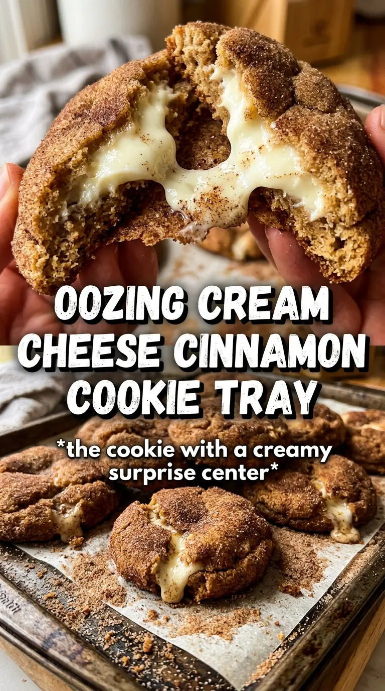 Cinnamon Cream Cheese Cookies soft cinnamon sugar