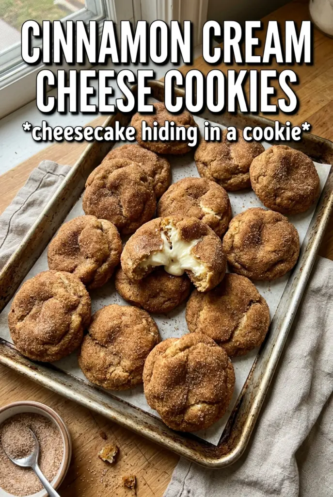 Cinnamon Cream Cheese Cookies