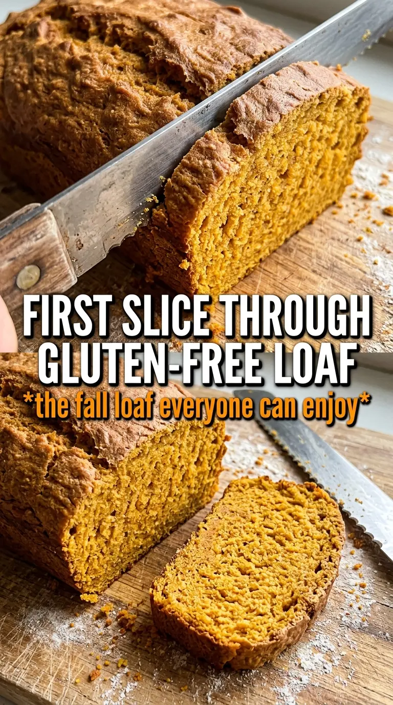 Gluten-Free Pumpkin Bread moist spiced cinnamon-sugar