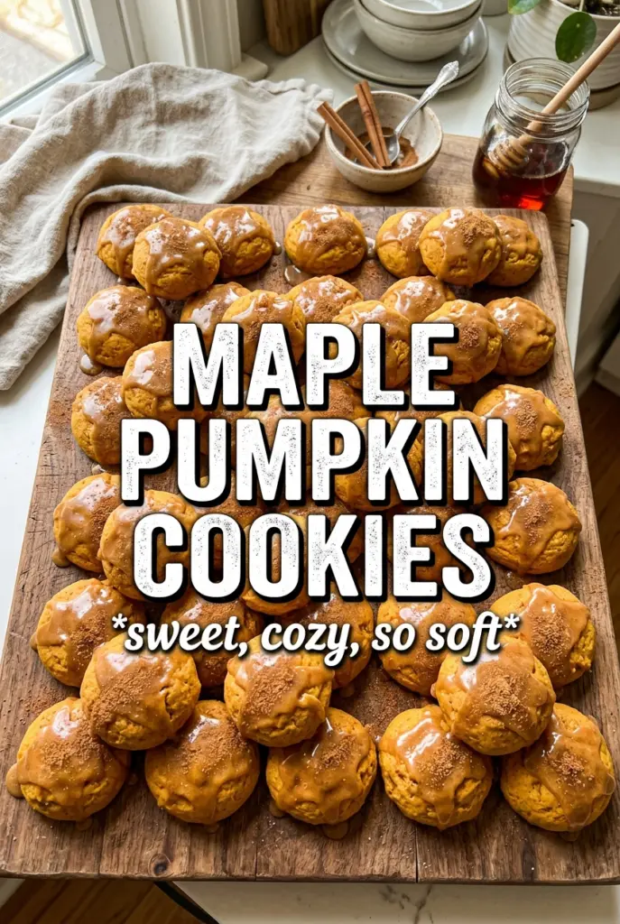 Maple Pumpkin Cookies