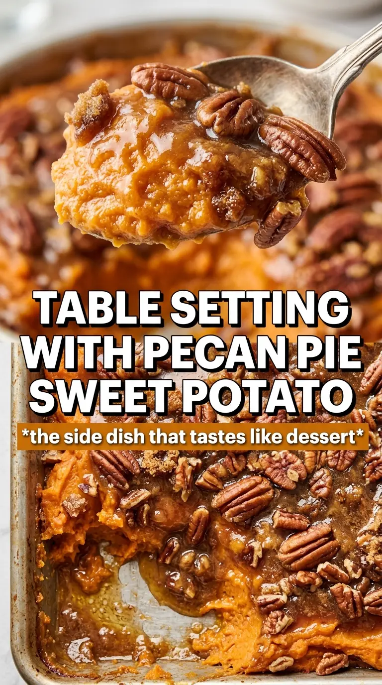 Pecan Pie Twice-Baked Sweet Potatoes creamy pecan topping caramelized