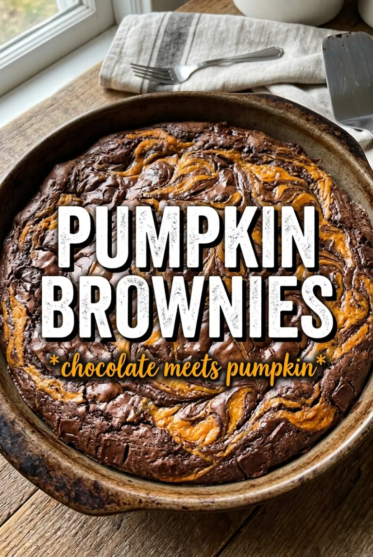 Pumpkin Brownies