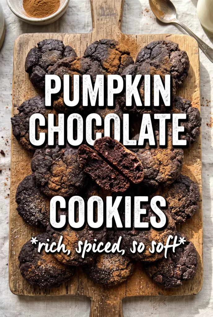 Pumpkin Chocolate Cookies
