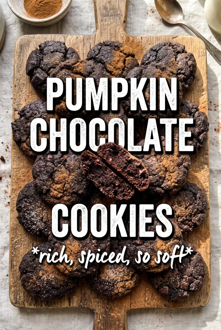 Pumpkin Chocolate Cookies