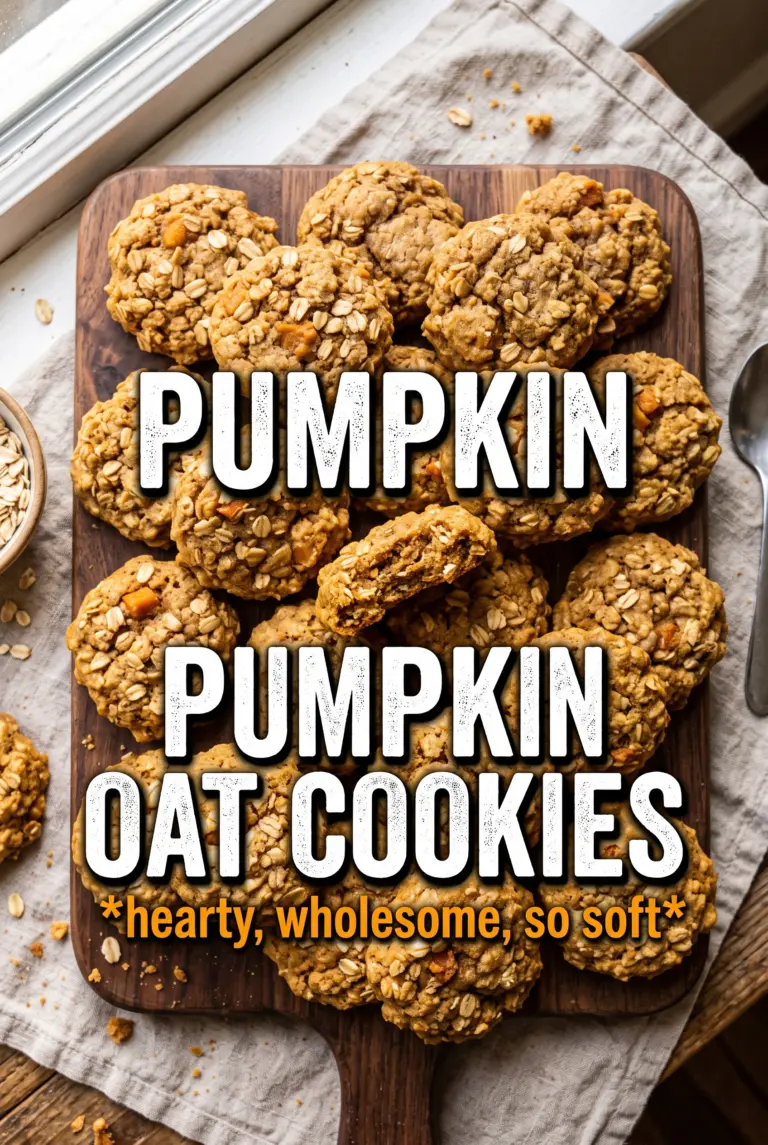 Pumpkin Oat Cookies