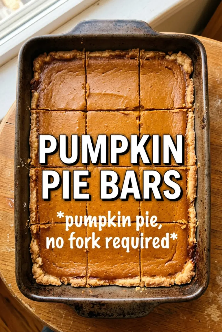 Pumpkin Pie Bars