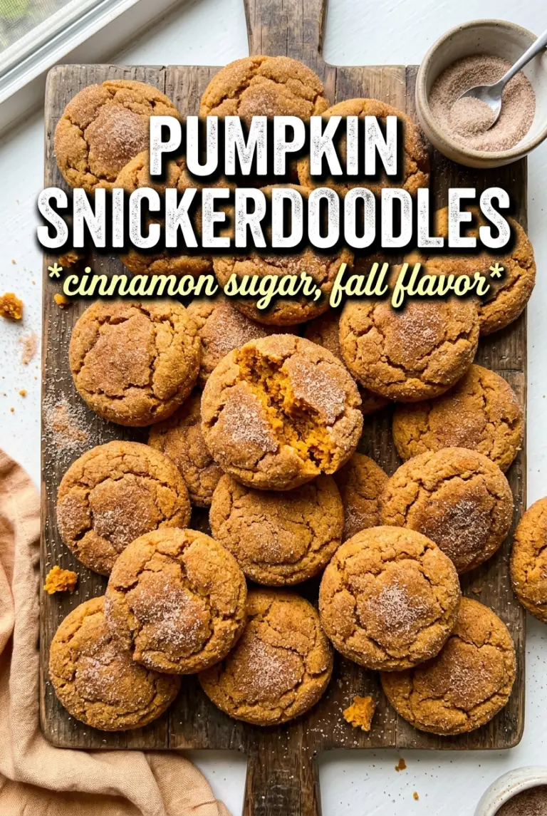 Pumpkin Snickerdoodles