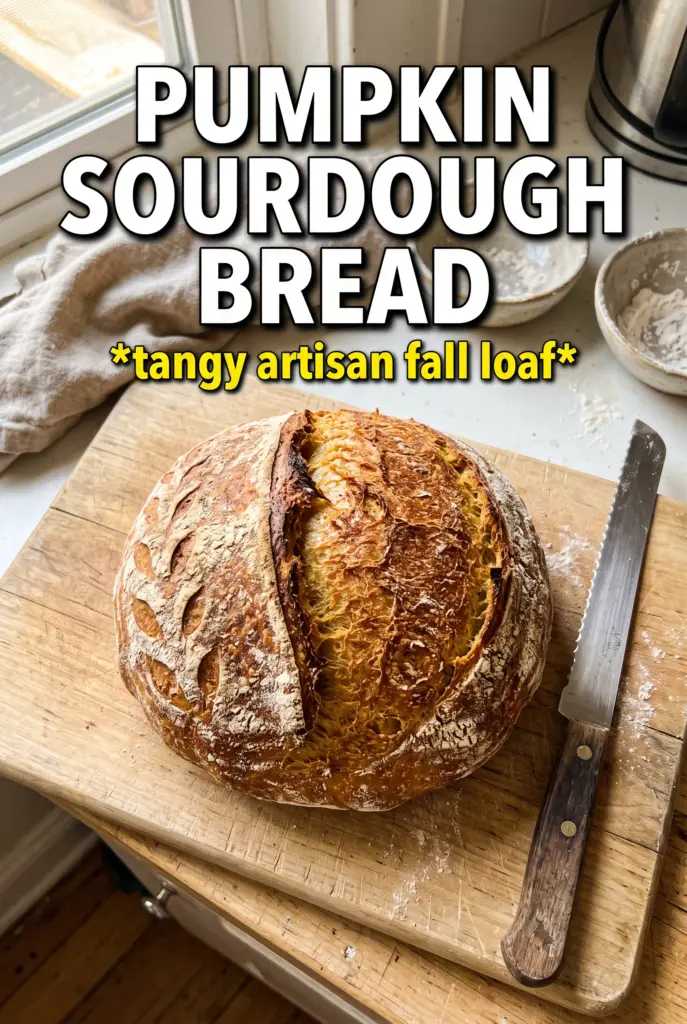 Pumpkin Sourdough Bread