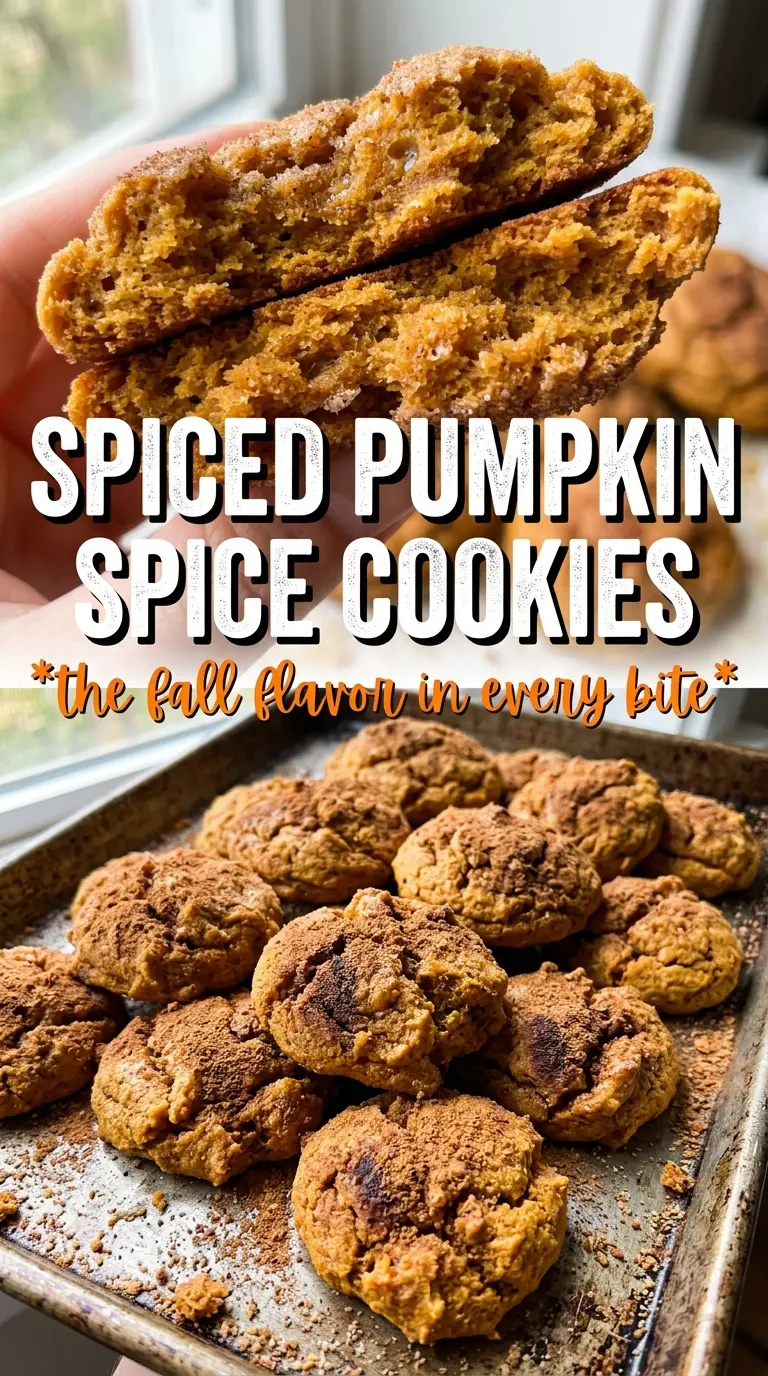Pumpkin Spice Cookies warm-spiced glazed