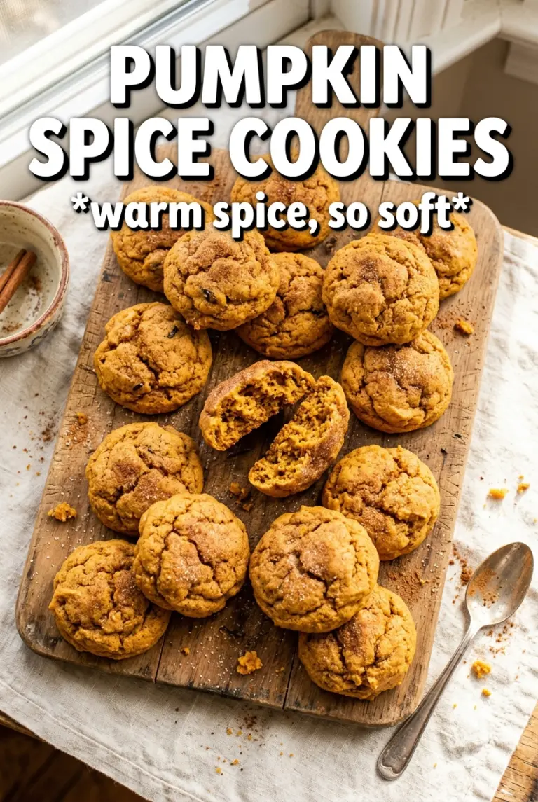 Pumpkin Spice Cookies