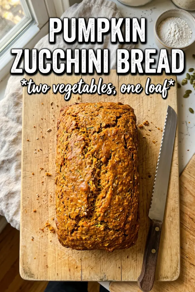 Pumpkin Zucchini Bread