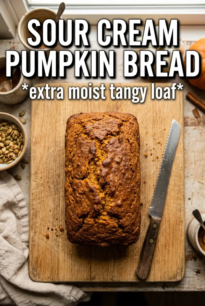 Sour Cream Pumpkin Bread