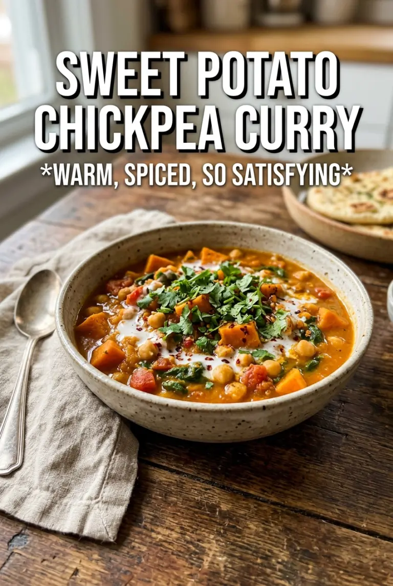 Sweet Potato and Chickpea Curry