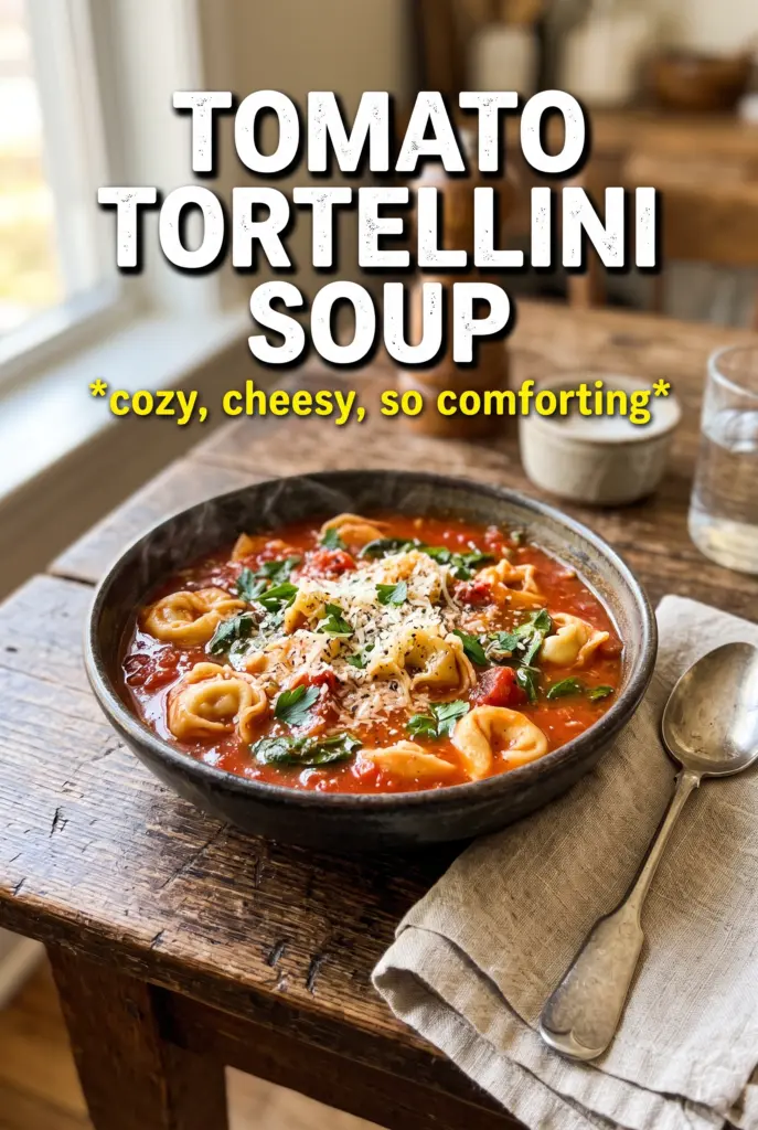 Tomato Tortellini Soup