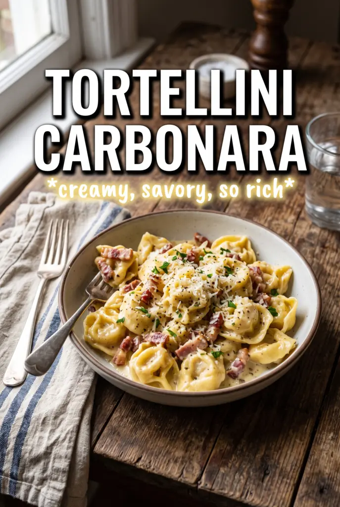 Tortellini Carbonara
