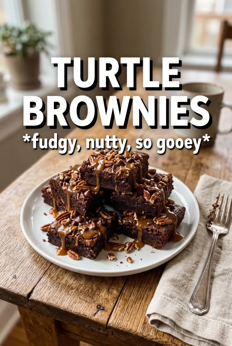 Turtle Brownies