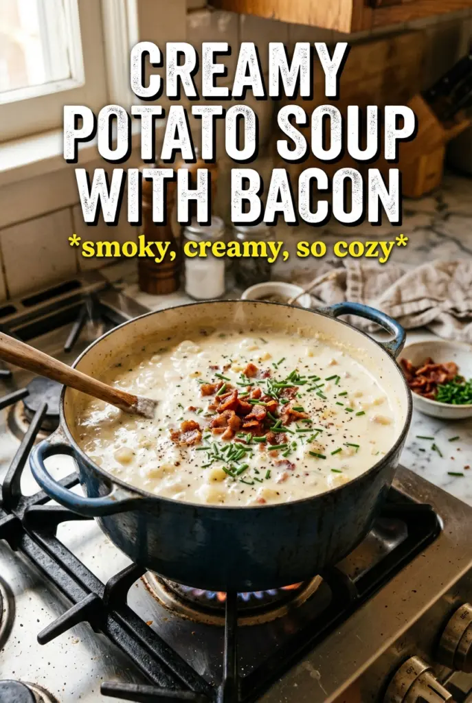 Creamy Potato Soup With Bacon