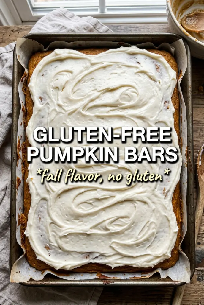 Gluten-Free Pumpkin Bars