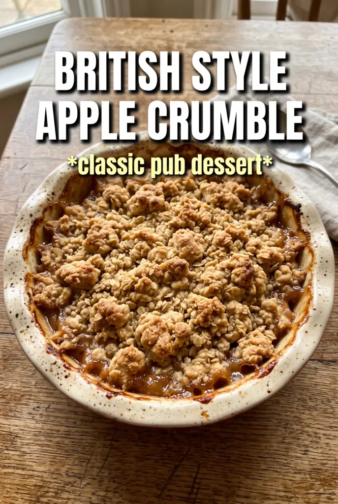 Jamie Oliver Apple Crumble