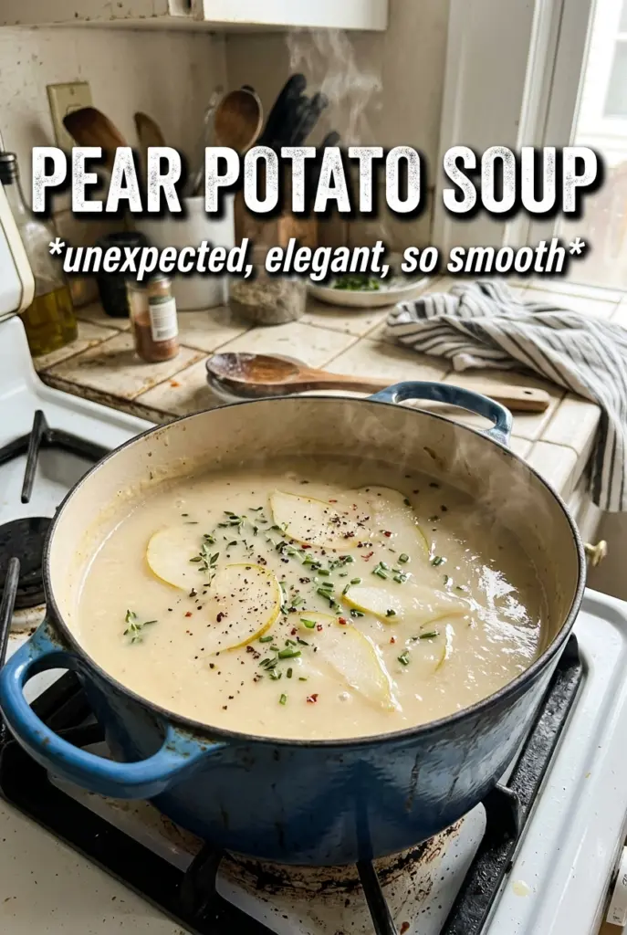 Pear Potato Soup