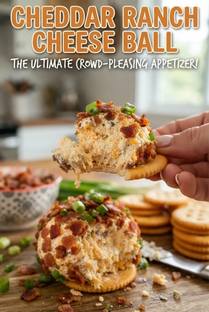Cheddar Ranch Cheese Ball