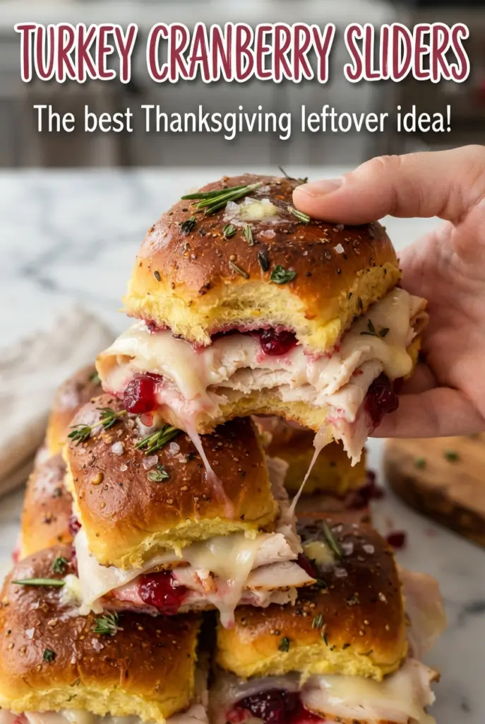Turkey Cranberry Sliders